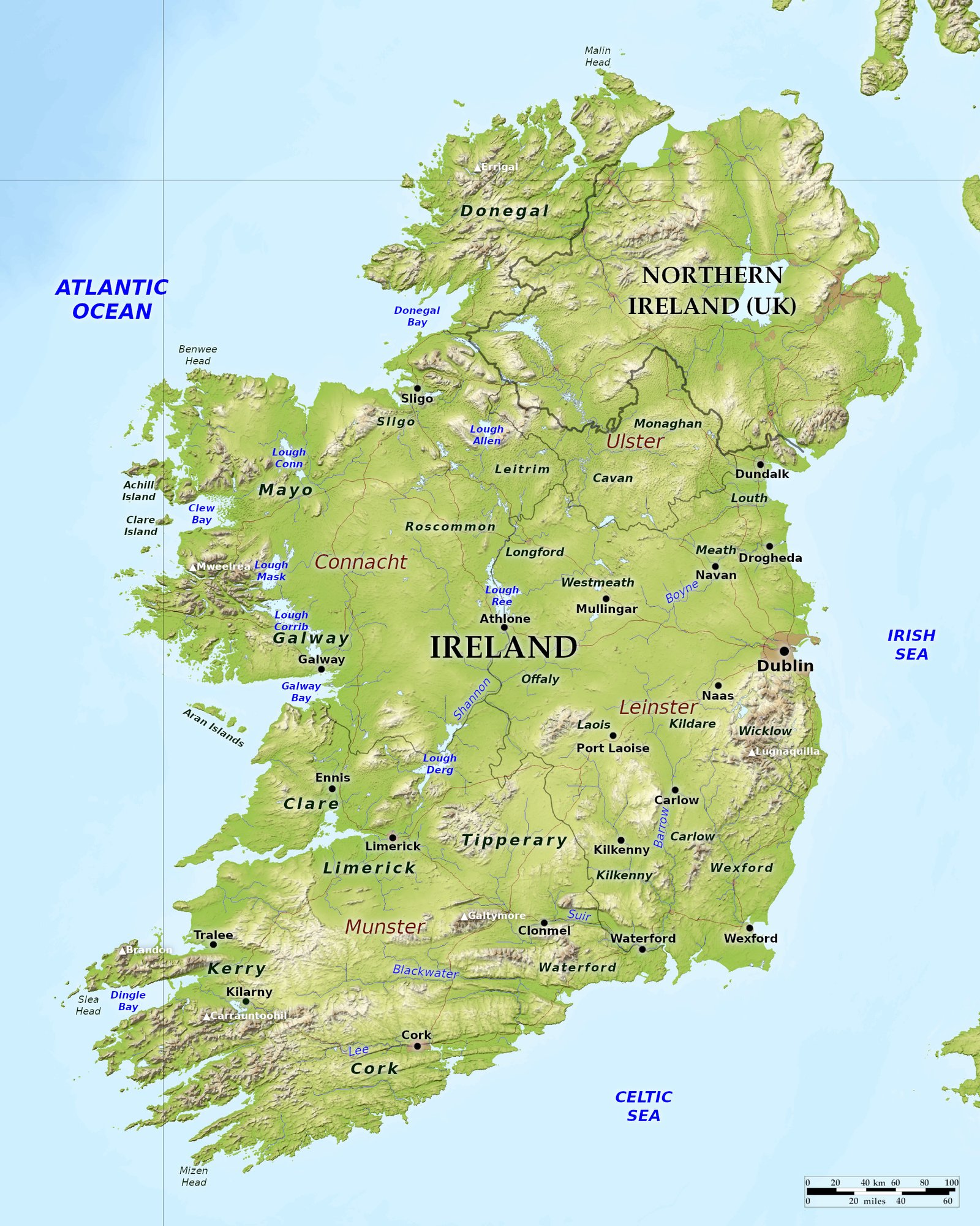 Physical Geography Of Ireland